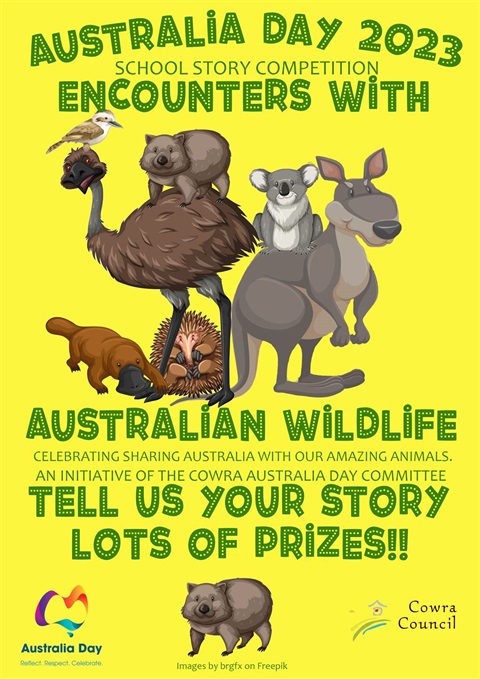 Australia Day 2023 School Story Competition | Cowra Council Australia Day 2023 School Story Competition | Cowra Council