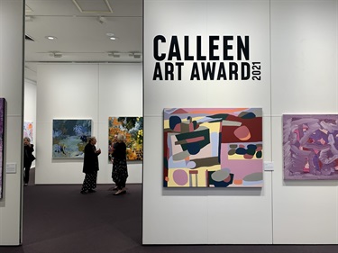 Calleen Art Award 2021, exhibition view